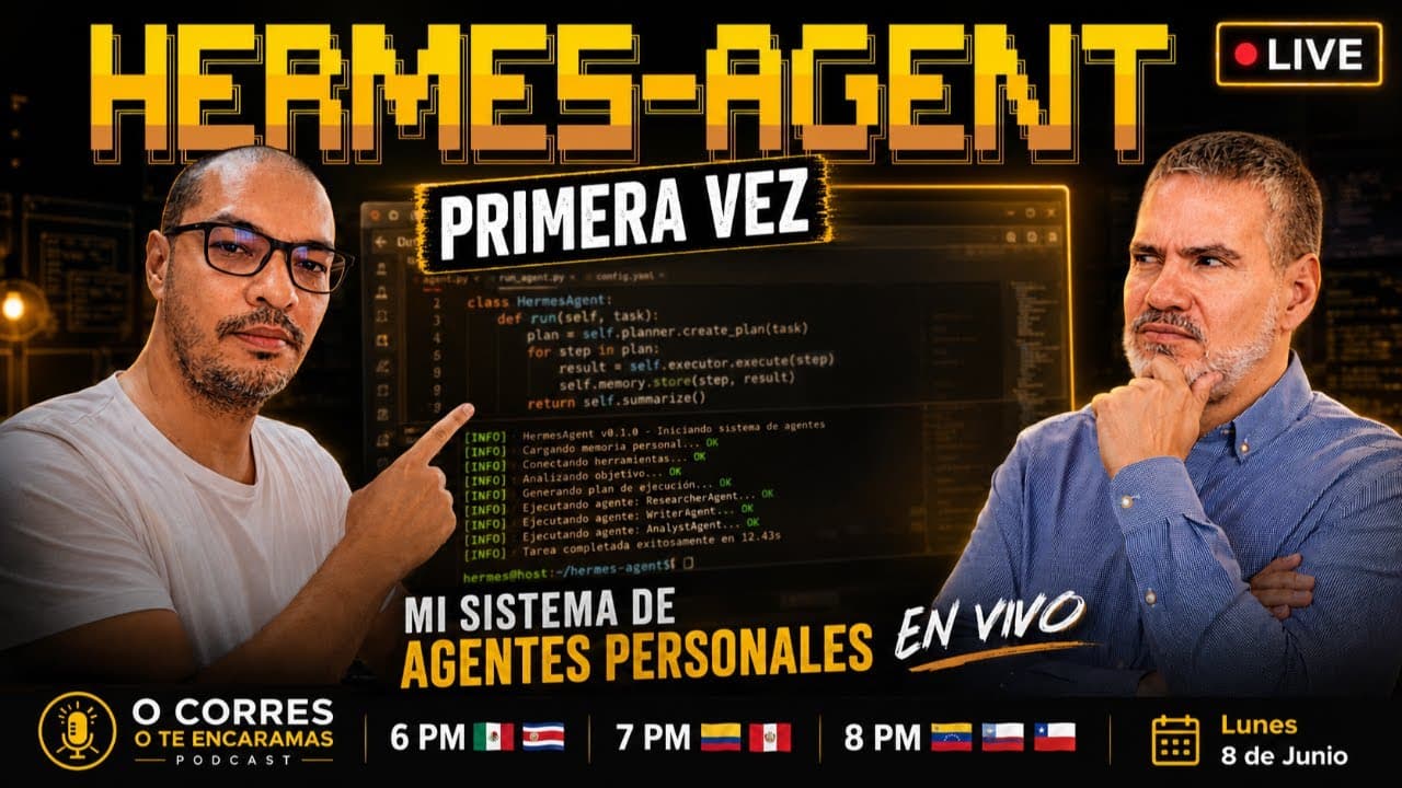 Primeras impresiones con Hermes. Mi sistema de agentes personales en vivo
